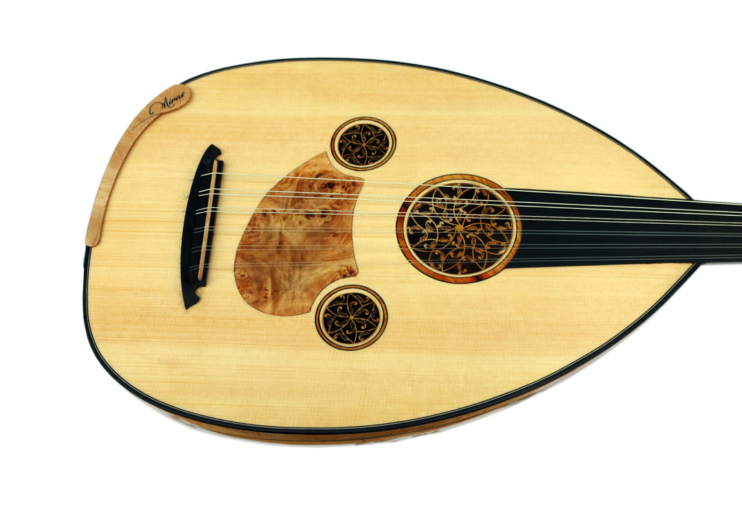 【中古】 Farah Dance Orchestra - Turkish delight Special F F Tuning Arabic Oud MRS-25 By Miras - Maple Bowl