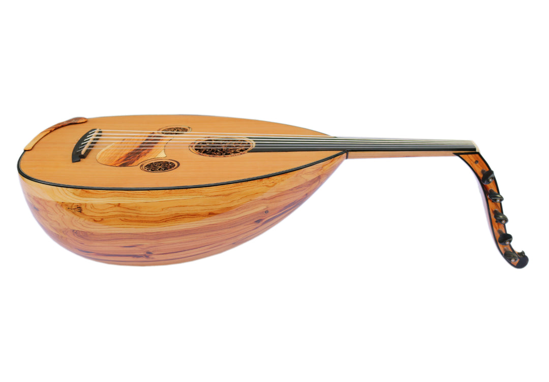 Special Turkish oud MRS-11 with apricot bowl and Canadian Cedar face