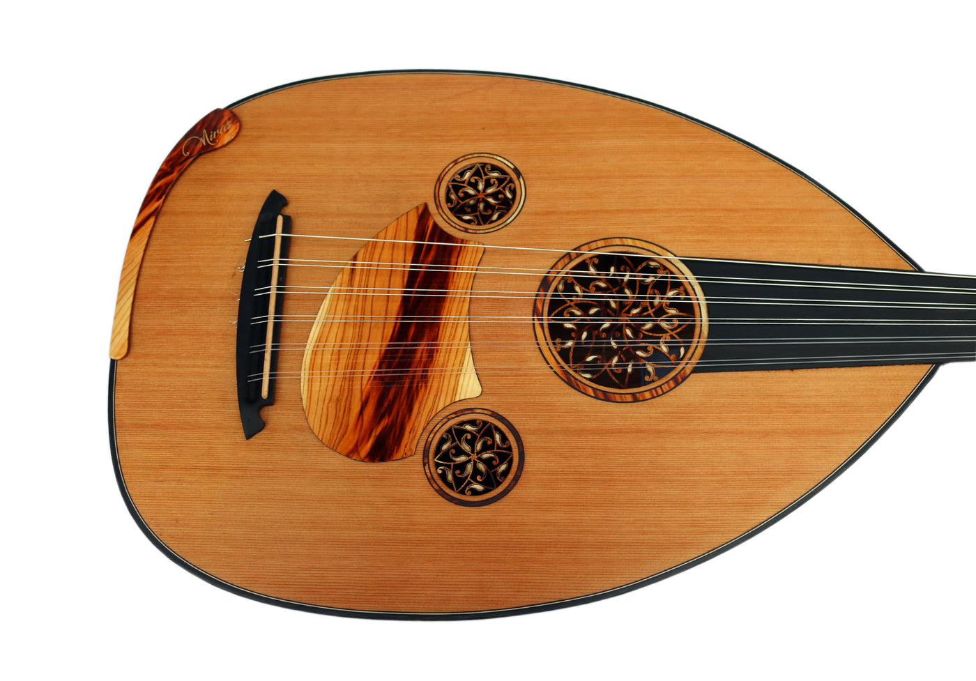 Miras Lute Special Turkish Oud Apricot Wood MRS-11 By Miras