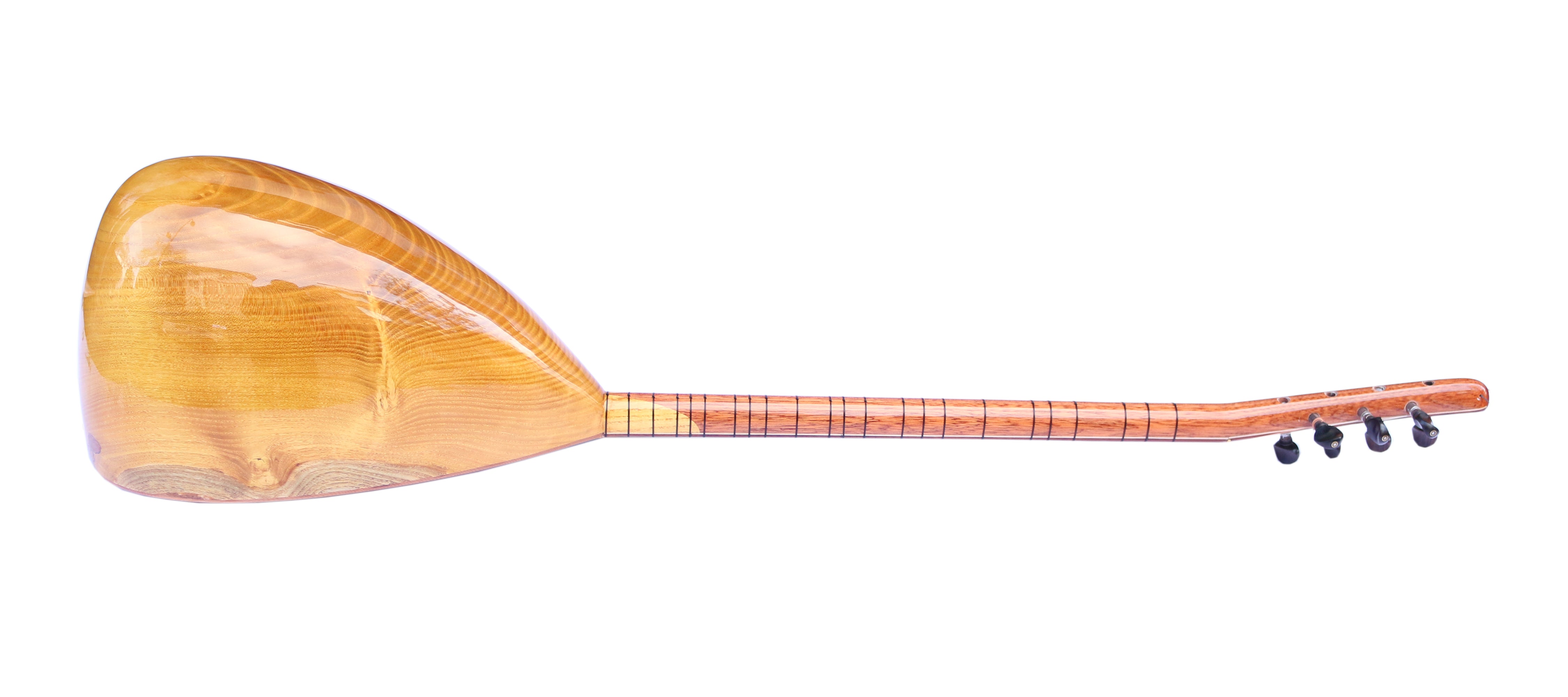 Special Long Neck Carved Mulberry Baglama Saz OSL-404