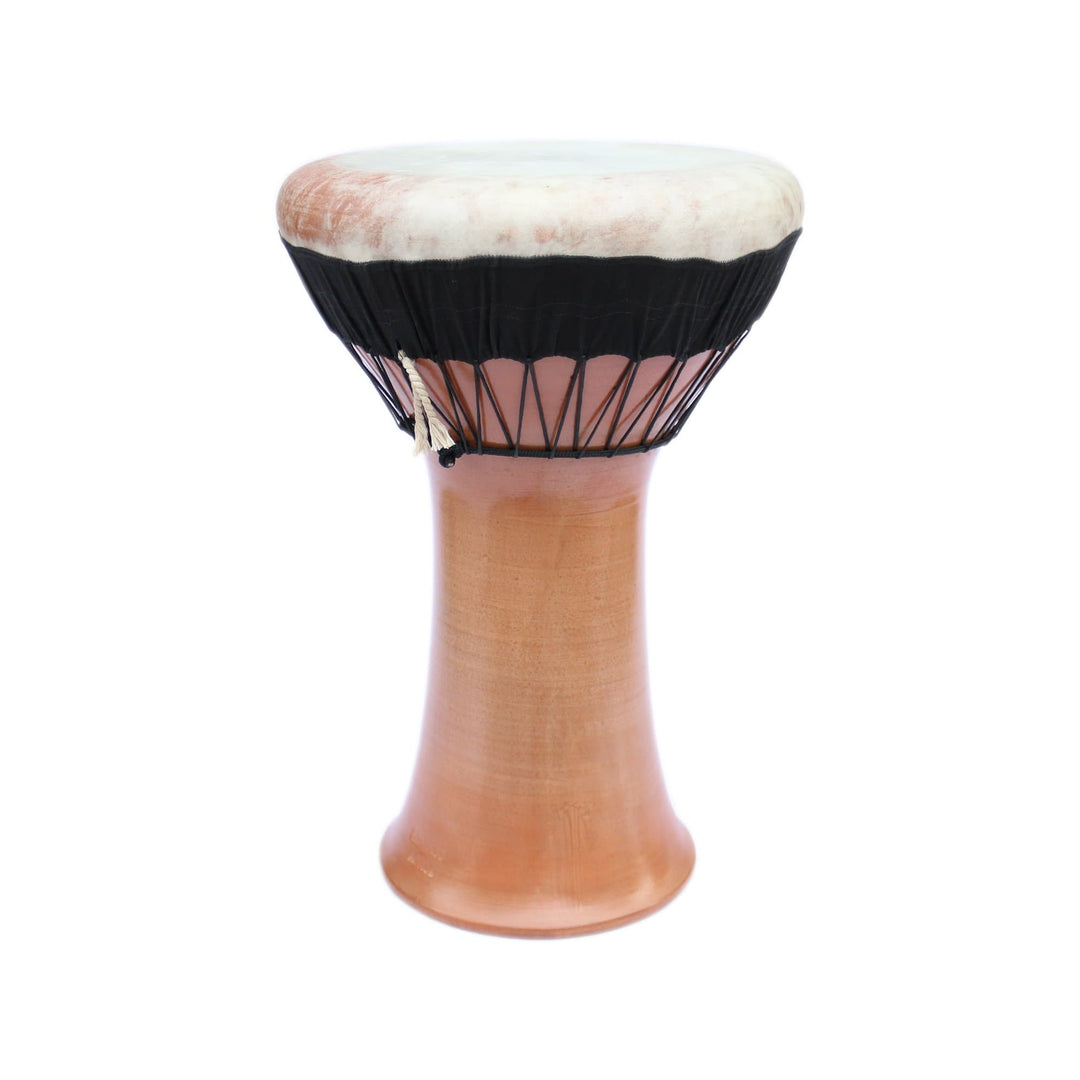 Darbuka Egiziana D&V - Tamburo In Alluminio 21.5cm, Rosso, Con Custodia E Chiave - Foto 4