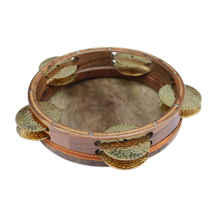 Riq FSH-5 by Sala with natural fish skin head Arabic tambourine