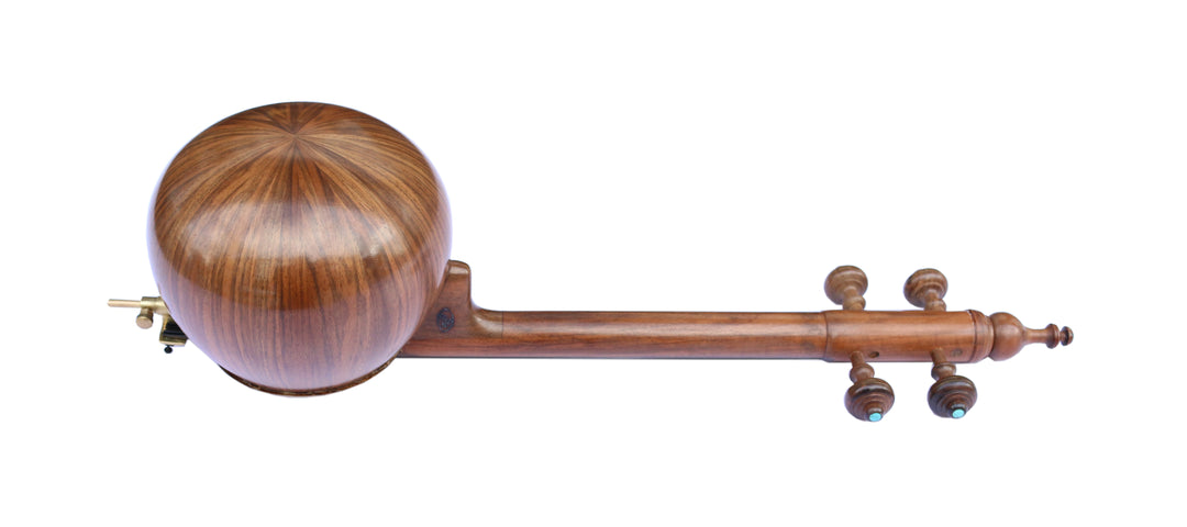 Persian kamanche HKP-204 by Hatami with carved wood body