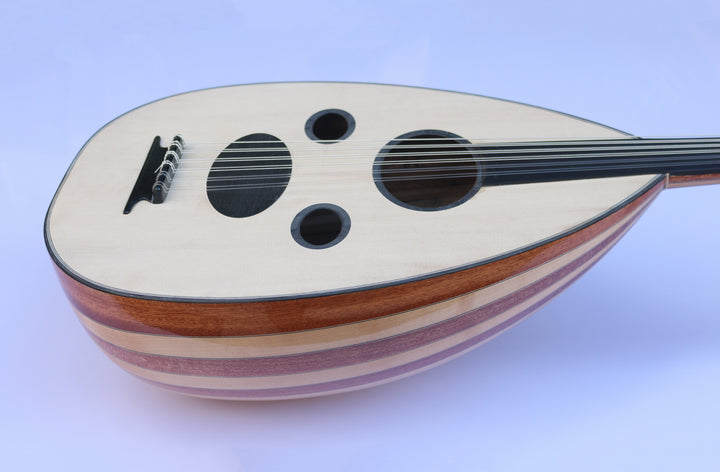 Professional Arabic oud A2 with ebony pickguard and real Arabic sound