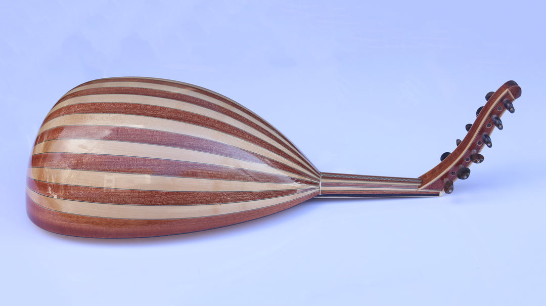 Mahogany maple Arabic oud A2 with Kurschner Premium strings by Sala