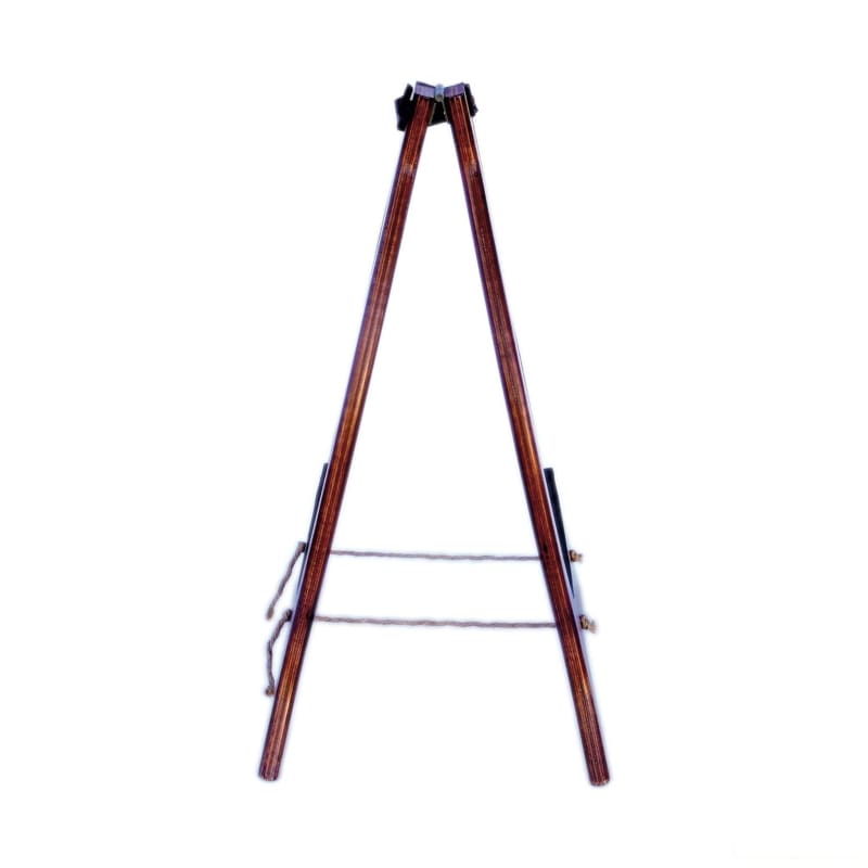 Wooden baglama saz stand KOS-206 with stable base