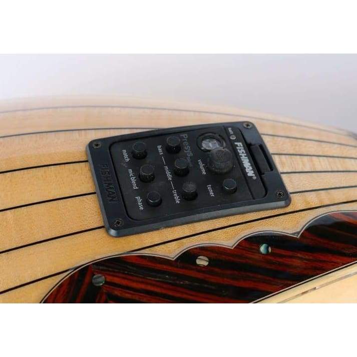 Concert long neck maple baglama SSL-403EQ with equalizer system