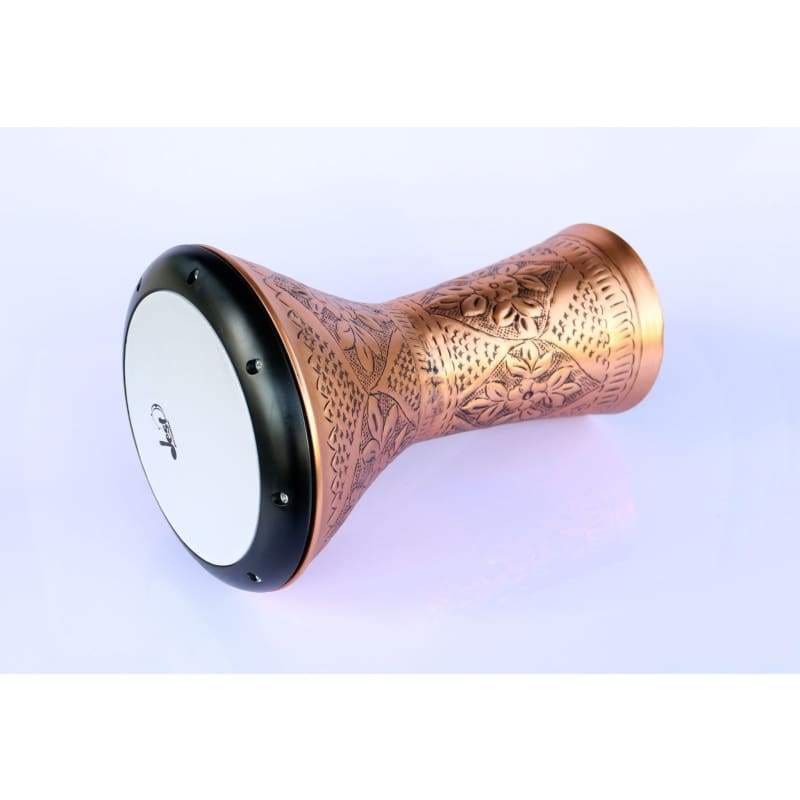 Copper Egyptian darbuka DED-422P by Dest Percussion handmade in Turkey
