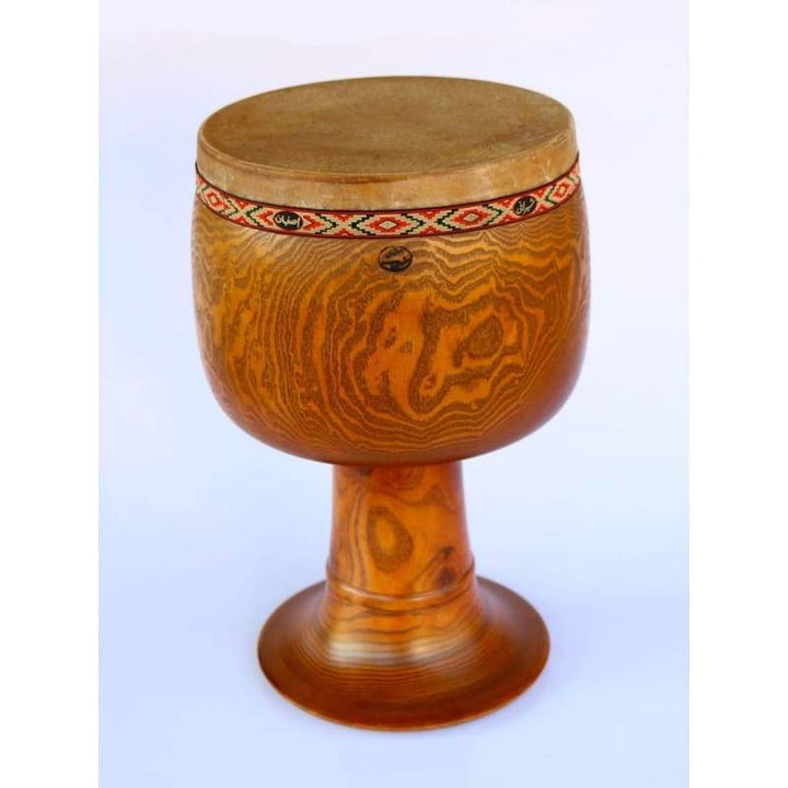 Tombak SHZ-303 by Shirani with walnut body and camel skin head
