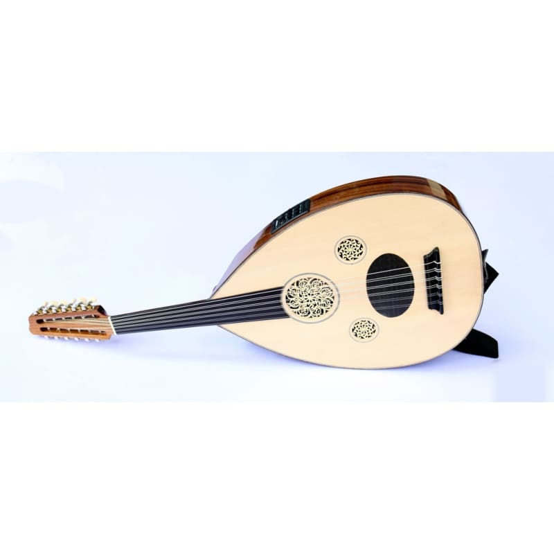 Walnuss-Fichte linkshand türkische E-Oud OUDE 4L von Sala Muzik