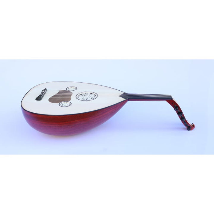 Maestro oud MOUD-5 with solid mahogany bowl and spruce face by Mehmet Caymaz