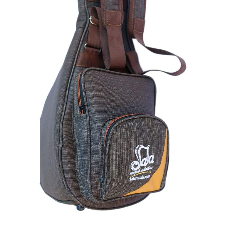 Padded baglama case SAFE-307 interior padding detail