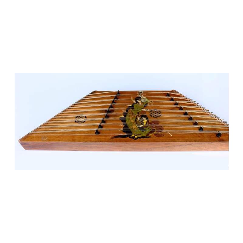 Painted Persian santoor SRS-309 by Sadeghi 9 bridges