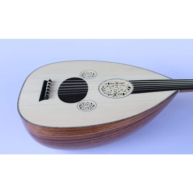 Professional Arabic oud A4 with ebony pickguard and rich Arabic tone