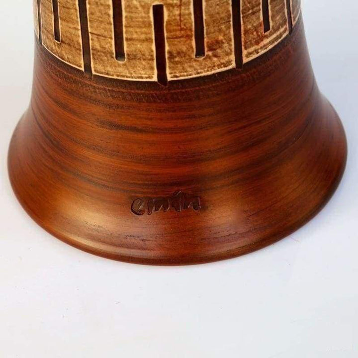 Emin Percussion clay solo darbuka EP-104-A handmade in Turkey