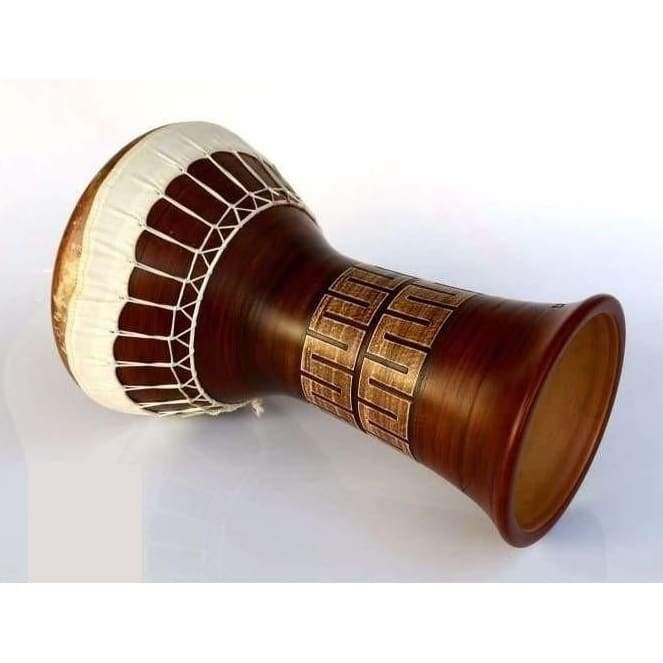 Clay ceramic solo darbuka EP-104-A by Emin Percussion