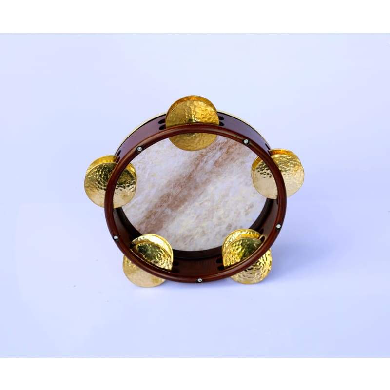 Emin Percussion Arabic tunable riq EP-014A with brass cymbal jingles