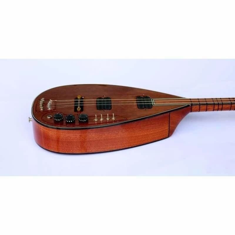 Dest Flachkörper-E-Baglama SHES-304 Halbhollow