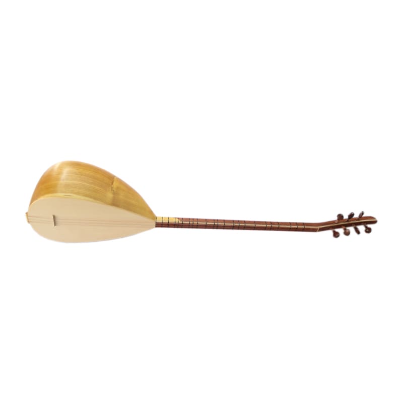 Sala Professional Long Neck Carved Mulberry Baglama Saz OSL-407
