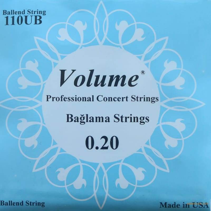 Professional long neck saz strings ball end set VS-404L by Volume
