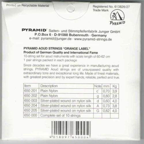 pyramin herbicide label Pyramid 650 000 Arabic Oud 10-String Silver Plated Wound, Silver 3rd