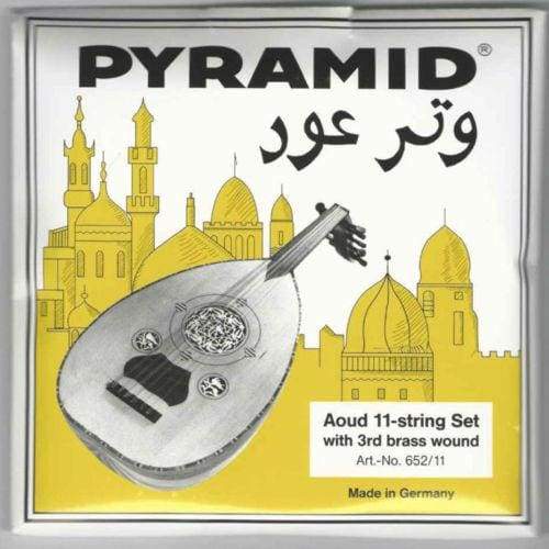 Professionelle Oud-Saiten arabisch-syrische Stimmung Pyramid PSO-652 vollständiges Set