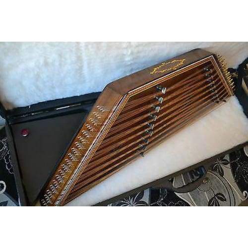 Sadeghi santoor with travel hard case bundle