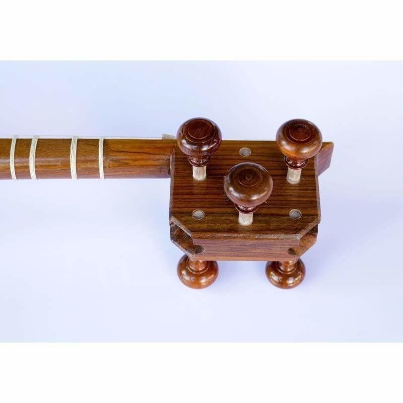 Molayi Persian tar AYT-307 double-bowl lute carved details