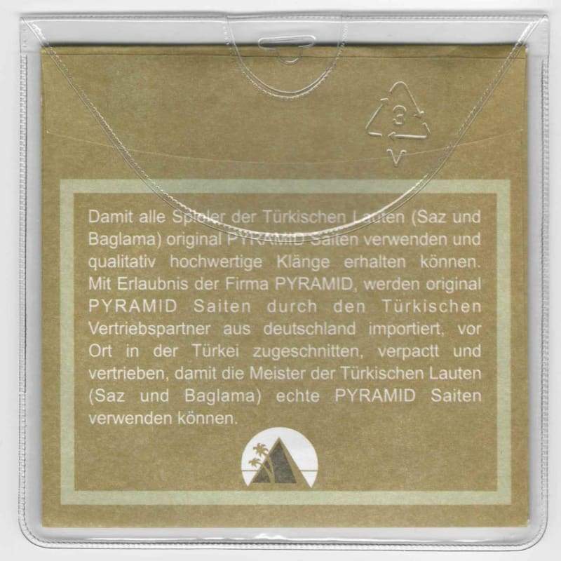 Pyramid long neck baglama strings PSL-404 complete set