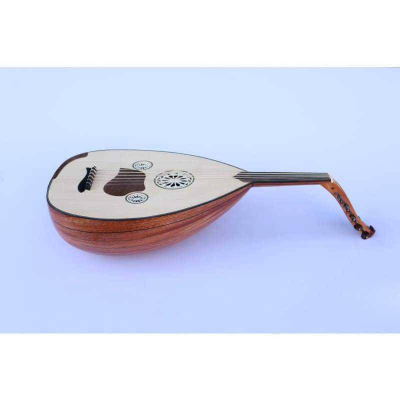 Professional Turkish oud CMO-301P with mahogany bowl and spruce face by Mehmet Caymaz