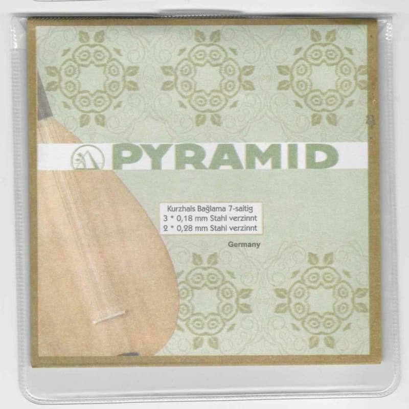 Professional Turkish short neck baglama saz strings PSS-404 by Pyramid Saiten