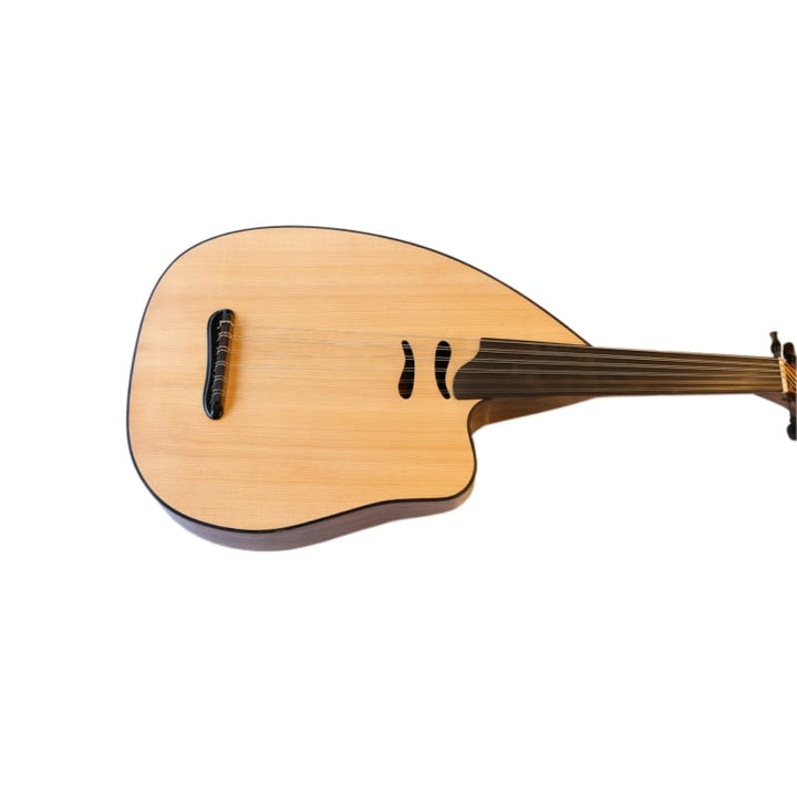 Ebony electric oud PROUD-4 by Mehmet Caymaz