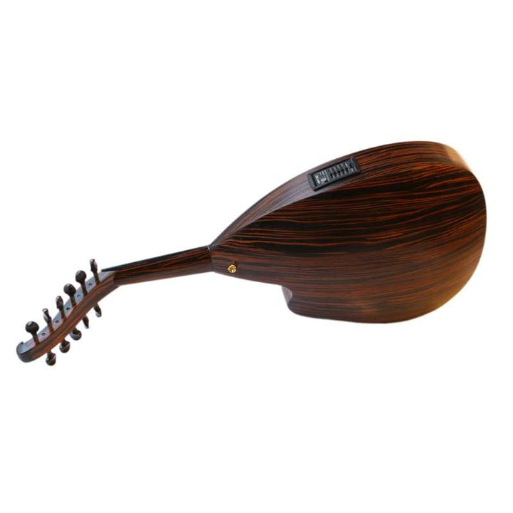Ebony electric oud PROUD-4 by Mehmet Caymaz