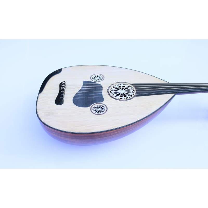 Ovangkol and spruce zenne oud CM-1Z with ebony pickguard by Mehmet Caymaz