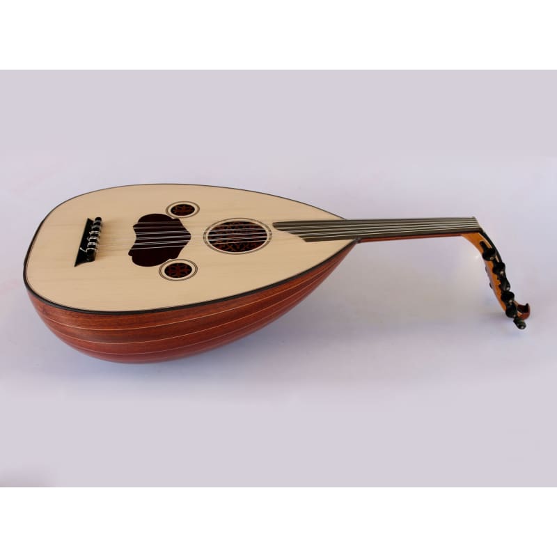 Mahogany and spruce Turkish left-handed oud AO-101ML by Sala Muzik