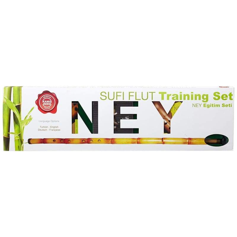 Turkish ney learning set by Balat with multilingual book in English German French