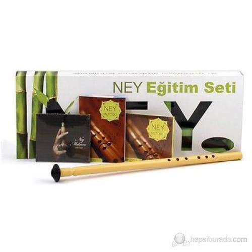 Balat Turkish plastic ney learning kit with instructional DVD