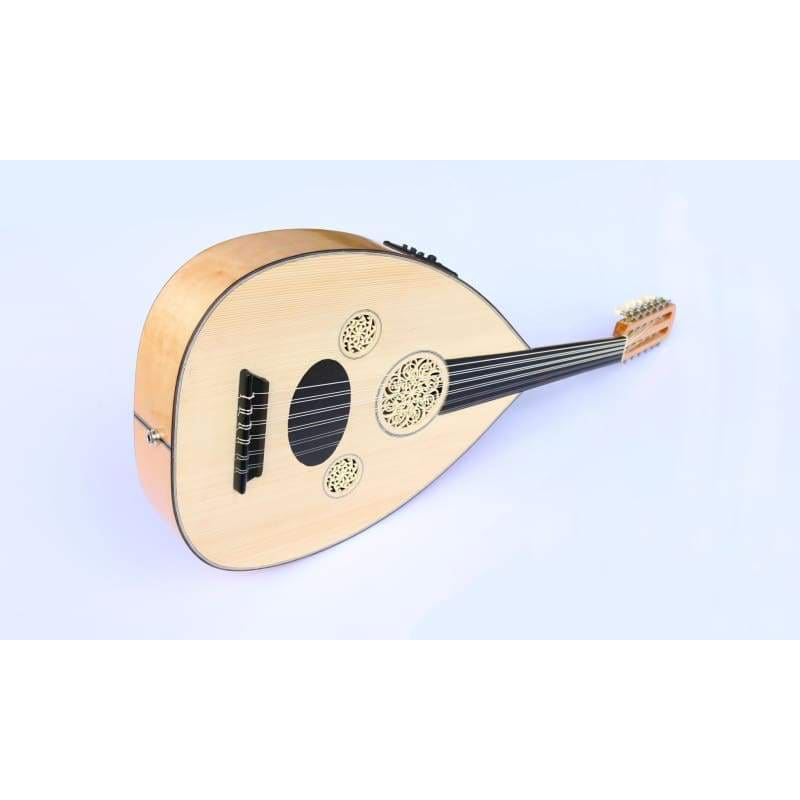 Turkish professional electric oud OUDE 3 with maple bowl and spruce face