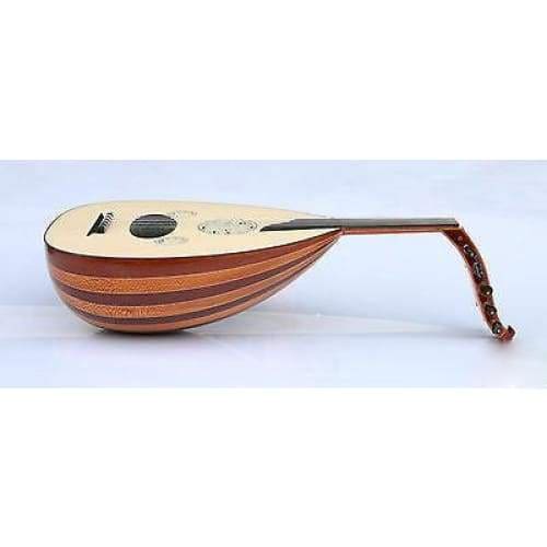 Turkish professional special oud by Mustafa Copcuoglu with mahogany plane bowl