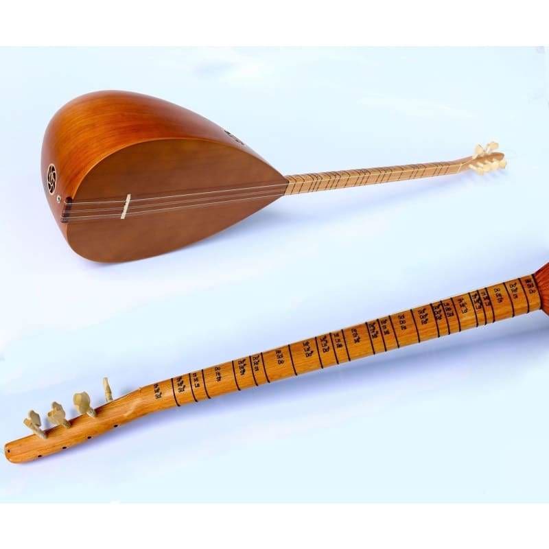 Sala Muzik Long Neck Baglama Saz With Notes On The Neck ASL-112N