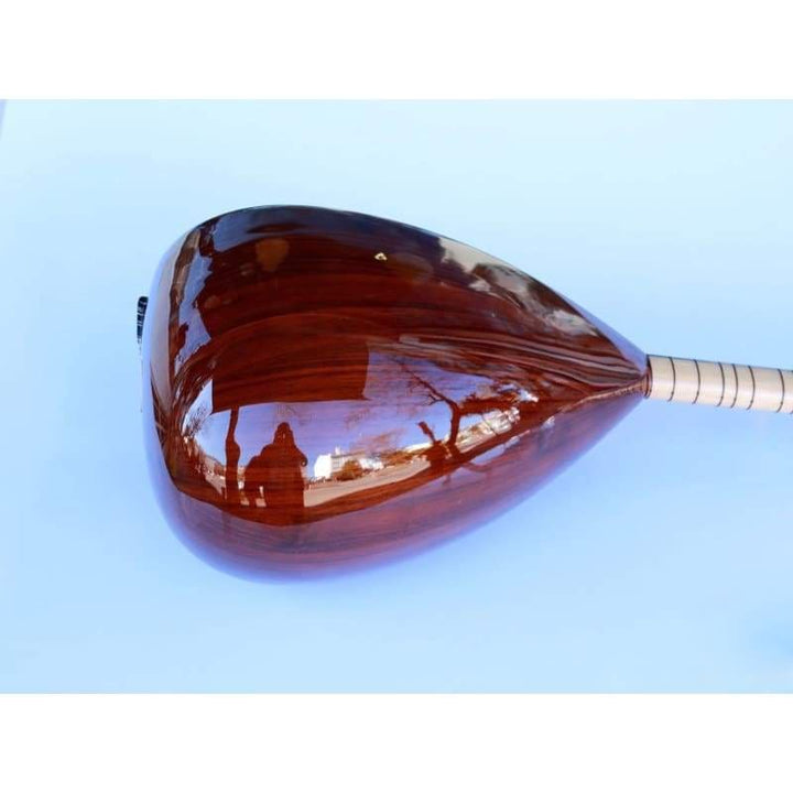 Sala Muzik Turkish Quality Long Neck Walnut Baglama Saz ASL-252G