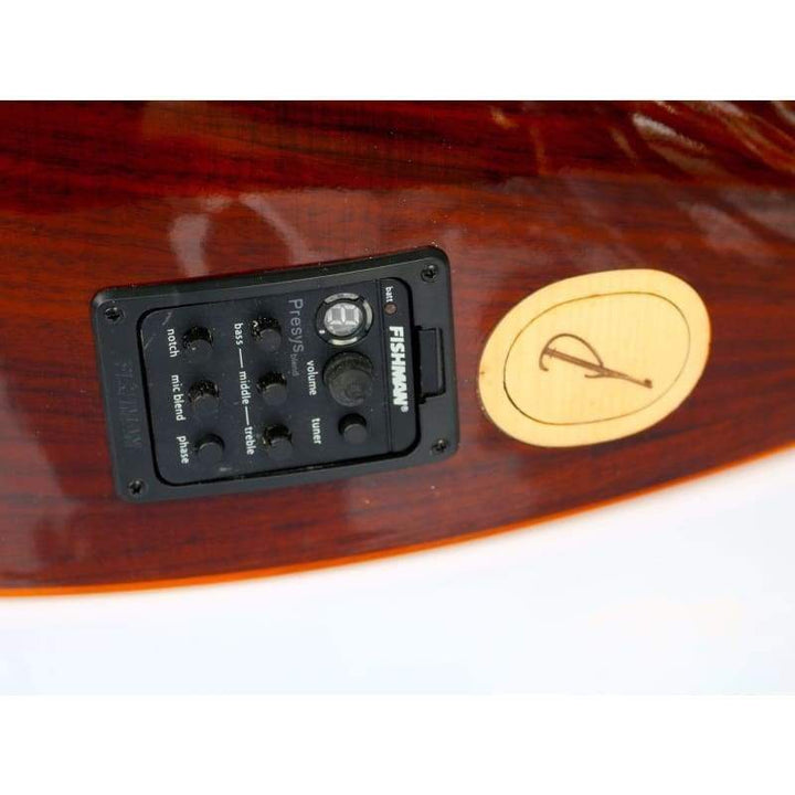 Handmade walnut long neck baglama ASL-302GEQ with equalizer