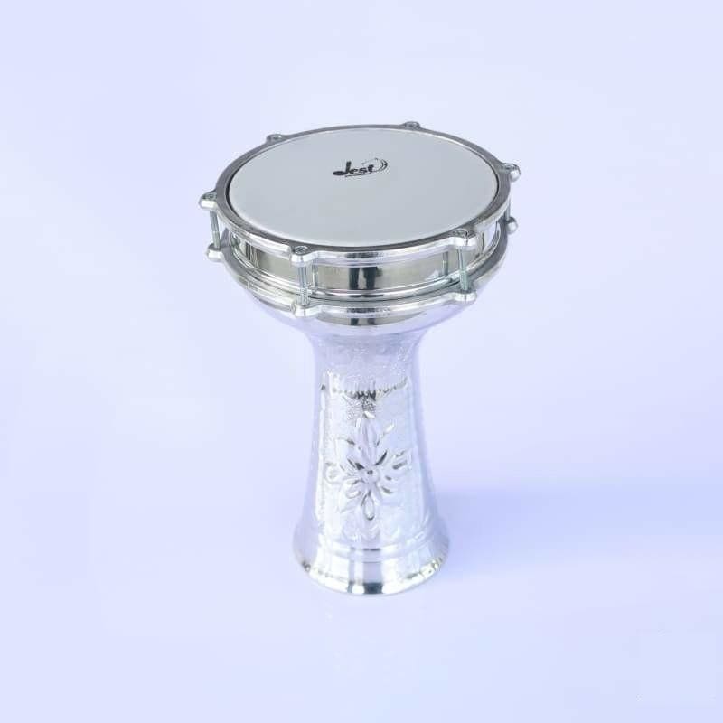 Turkish darbuka DKD-222P with cast aluminum shell and pearl decoration
